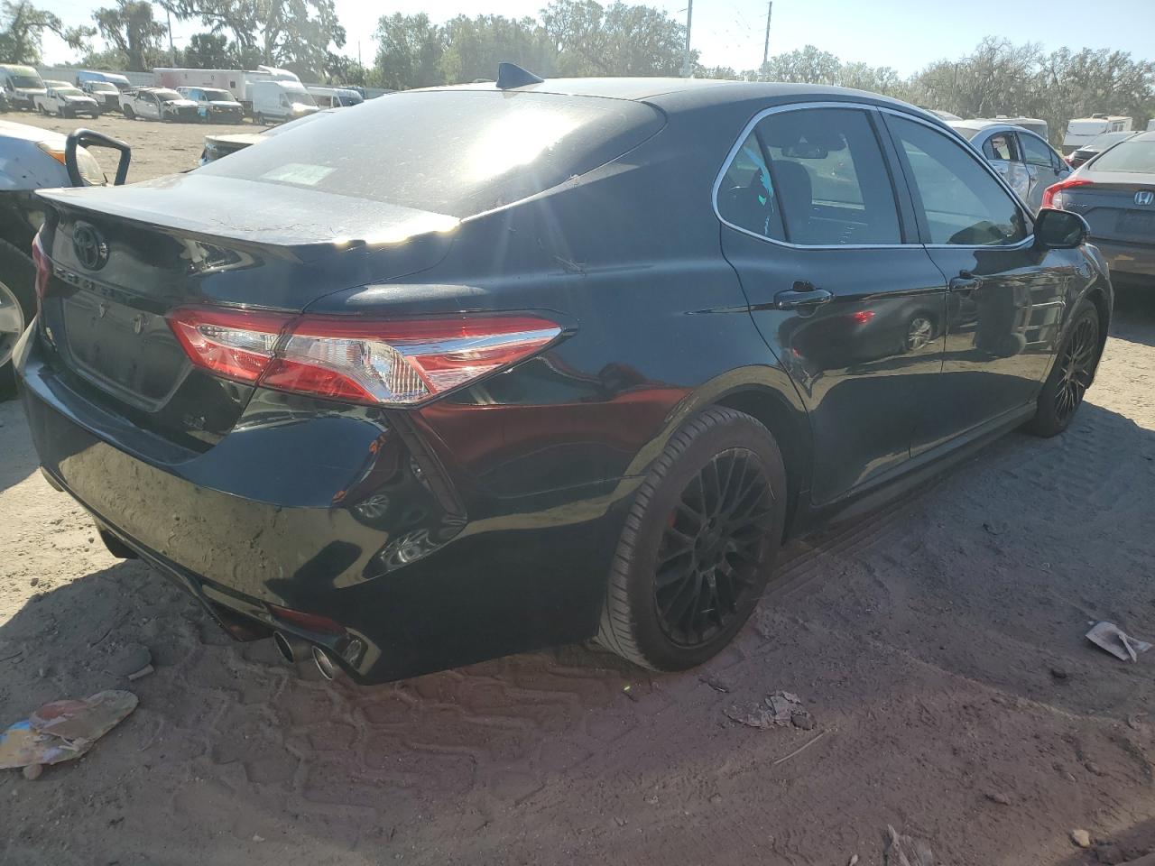 2020 Toyota Camry VIN 4T1G11AK2LU866406 Copart auction photo, water/flood damage thumbnail 3
