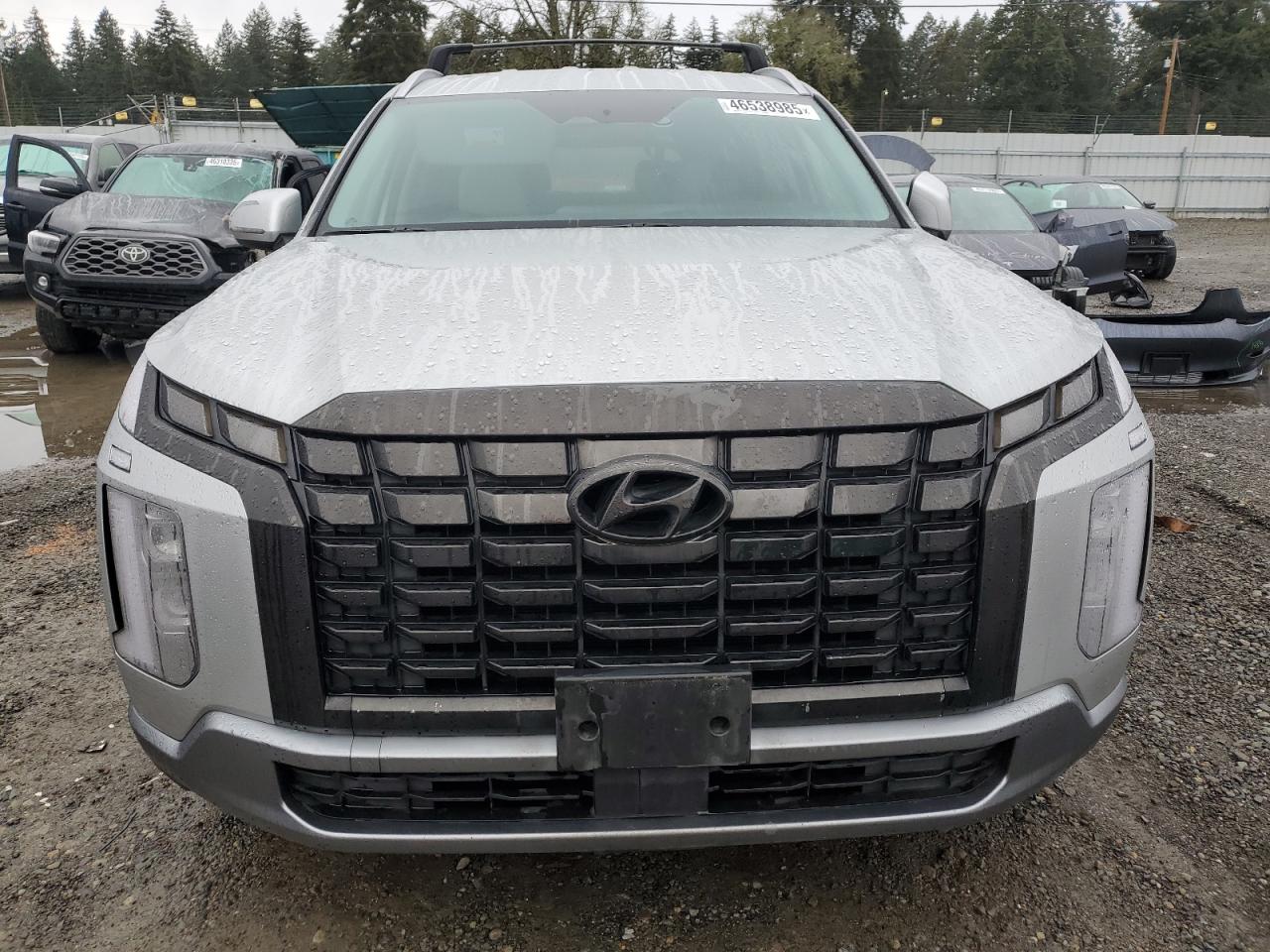 2023 Hyundai Palisade VIN KM8R2DGEXPU643674 Copart auction photo, rear end / side damage thumbnail 5