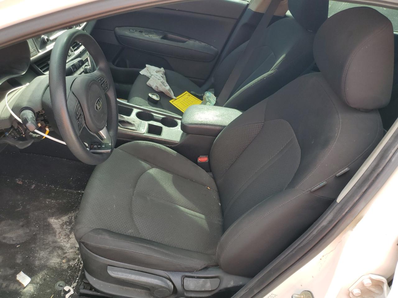 2016 KIA Optima VIN KNAGT4L33G5090323 Copart auction photo, burn - interior damage thumbnail 7