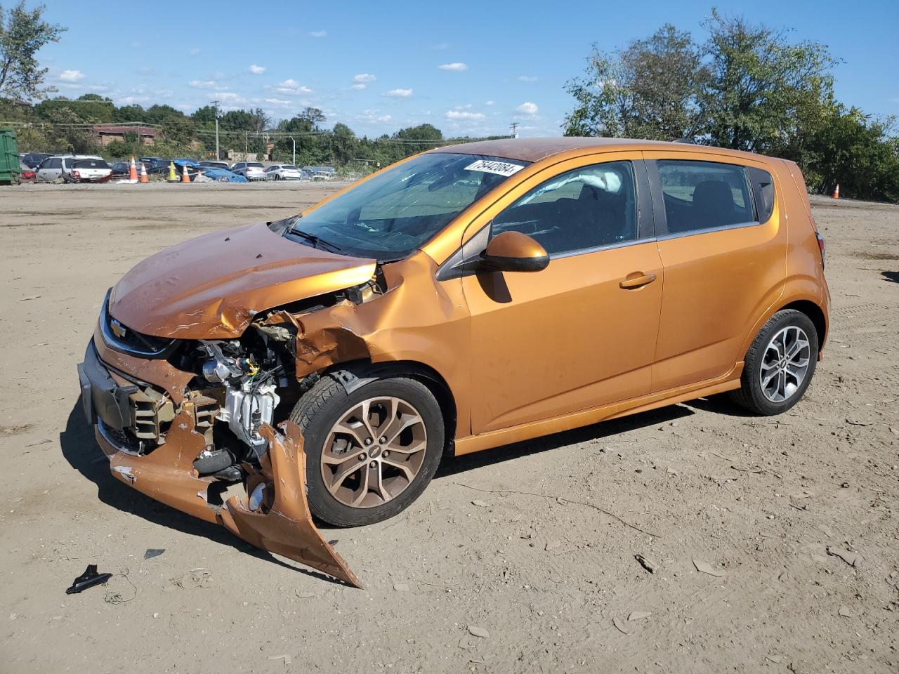 2017 Chevrolet Sonic VIN 1G1JD6SBXH4103658