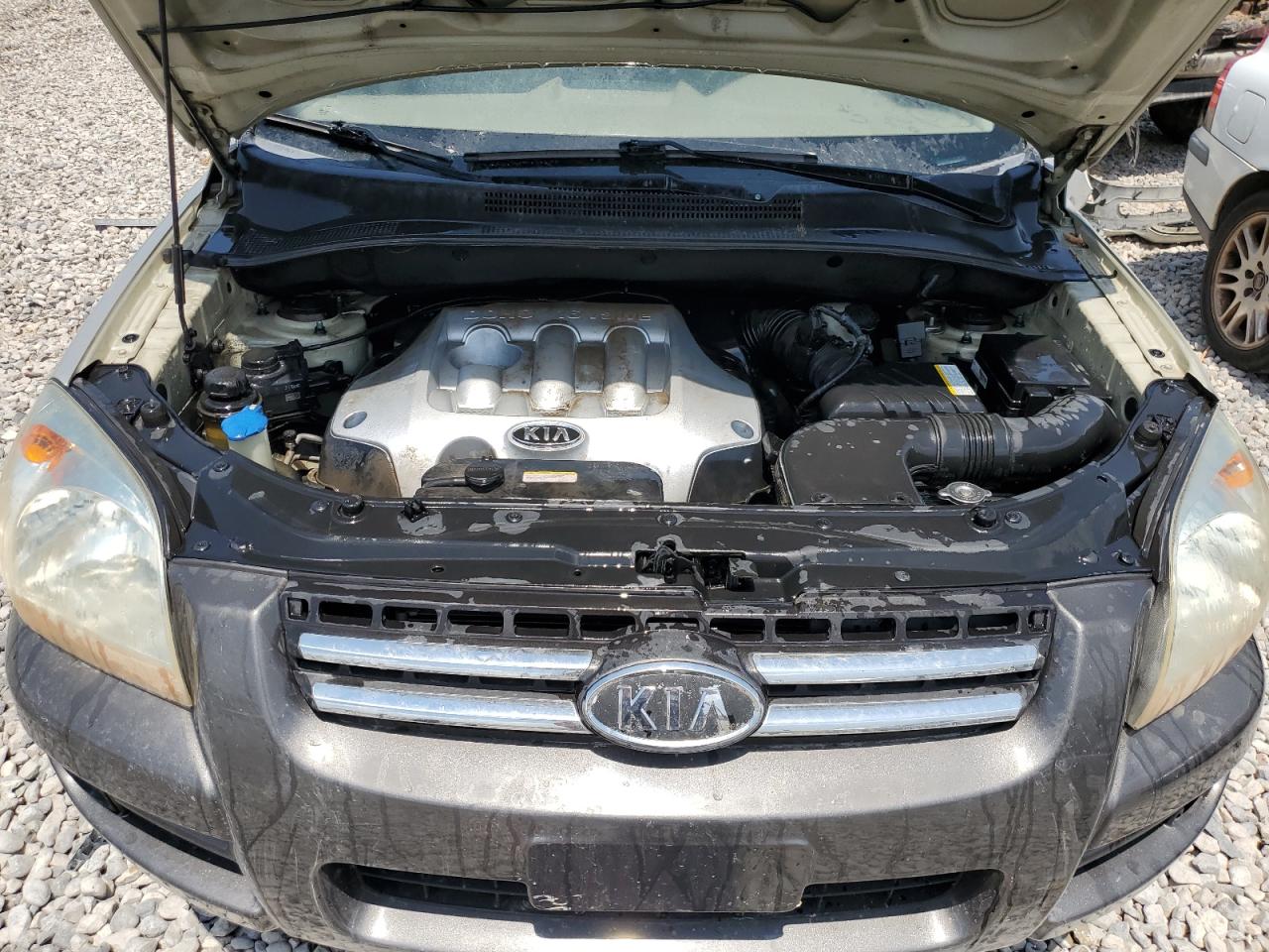 2006 KIA Sportage VIN KNDJF724767145192 Copart auction photo, side / front end damage thumbnail 11