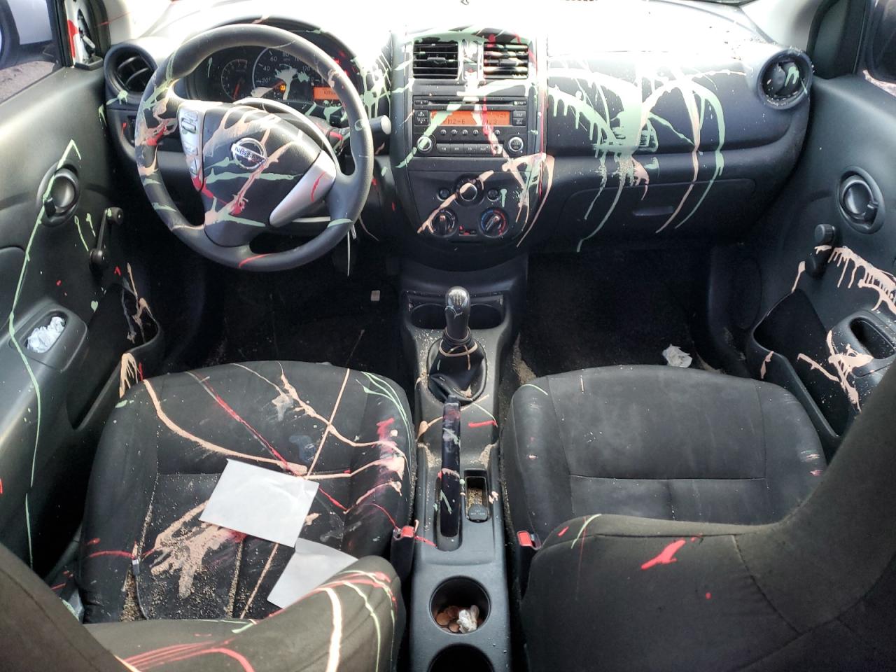 2016 Nissan Versa VIN 3N1CN7AP9GL902293 Copart auction photo, vandalism / minor dent/scratches damage thumbnail 8