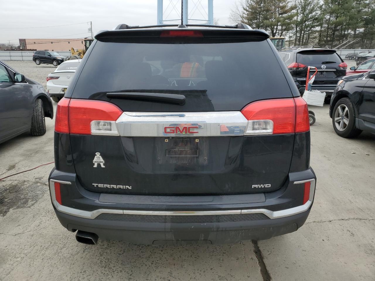 2016 GMC Terrain VIN 2GKFLUEK2G6255872 Copart auction photo, mechanical / front end damage thumbnail 6