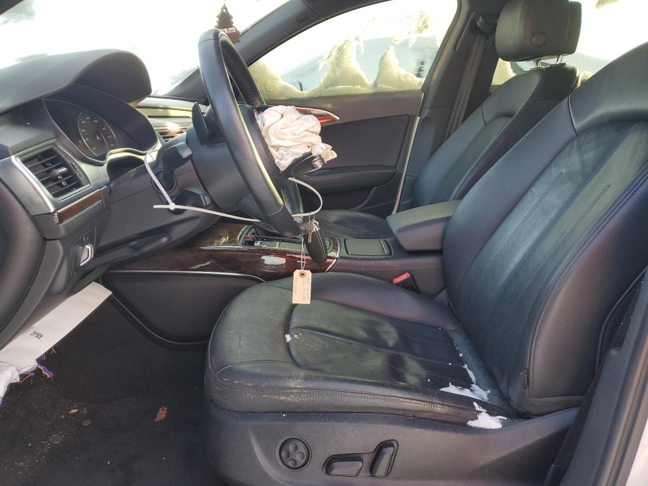 2015 Audi A6 VIN WAUGFAFC0FN027499 Copart auction photo, front end damage thumbnail 7
