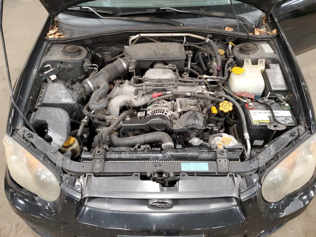 2005 Subaru Impreza VIN JF1GD67565H503456 Copart auction photo, all over damage thumbnail 11
