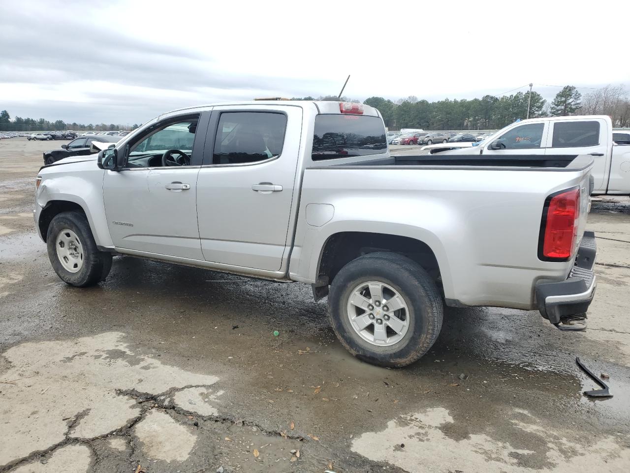 2016 Chevrolet Colorado VIN 1GCGSBE37G1295478 Copart auction photo, front end / top/roof damage thumbnail 2