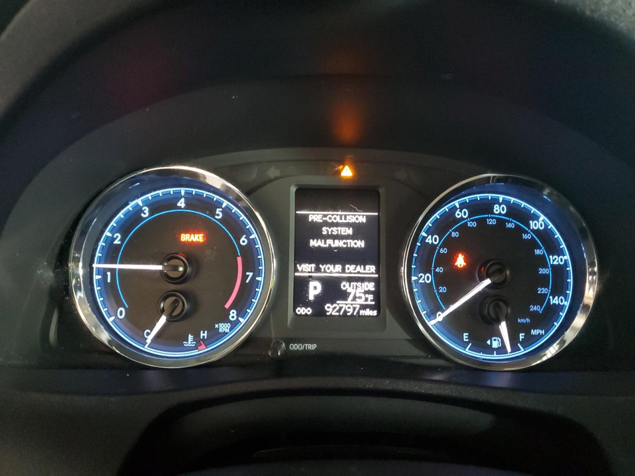 2018 Toyota Corolla VIN 2T1BURHE7JC118796 Copart auction photo, front end damage thumbnail 9