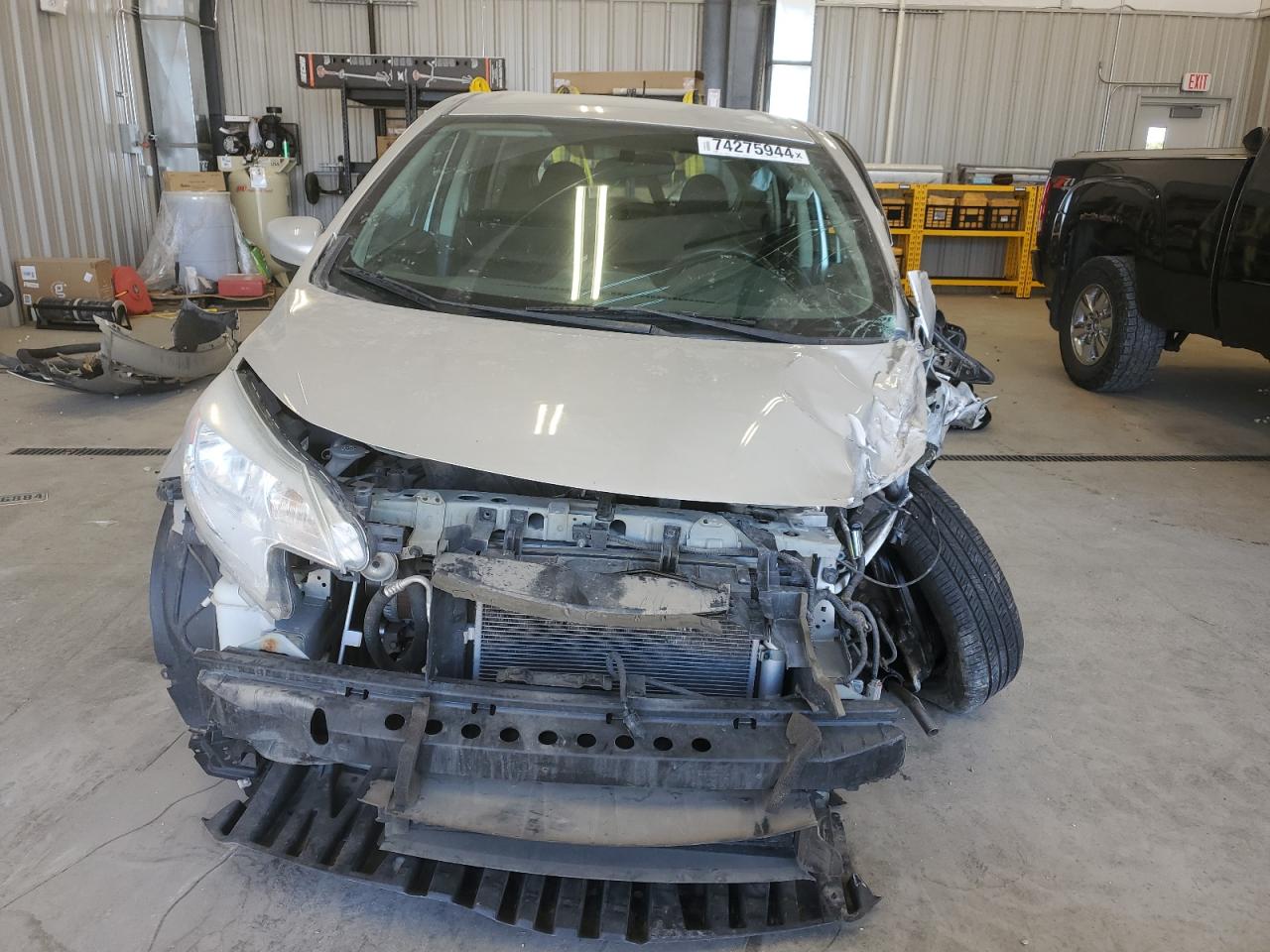 2016 Nissan Versa VIN 3N1CE2CP6GL376480 Copart auction photo, front end damage thumbnail 5