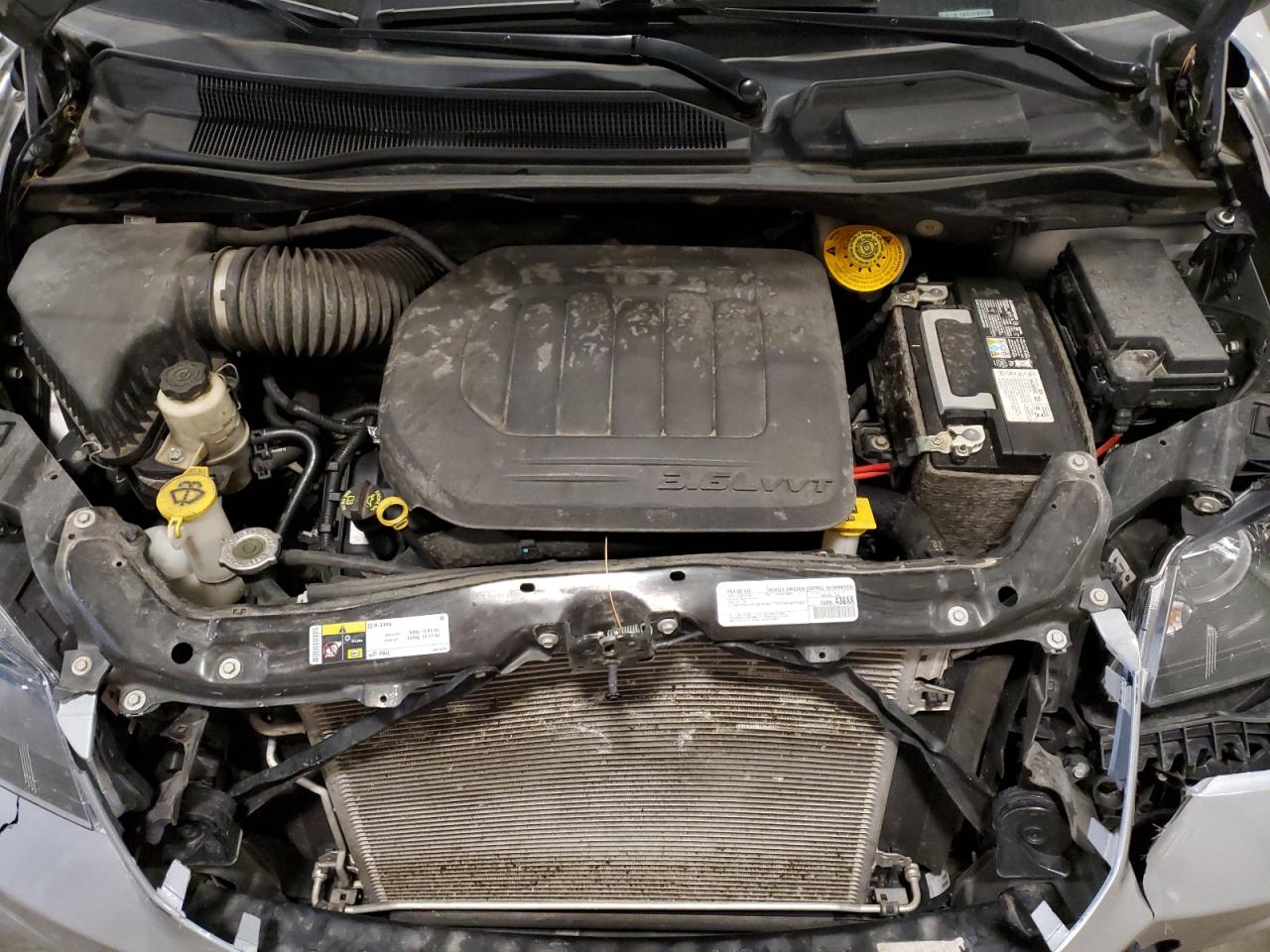 2019 Dodge Caravan VIN 2C4RDGEG7KR580124 Copart auction photo, front end damage thumbnail 12