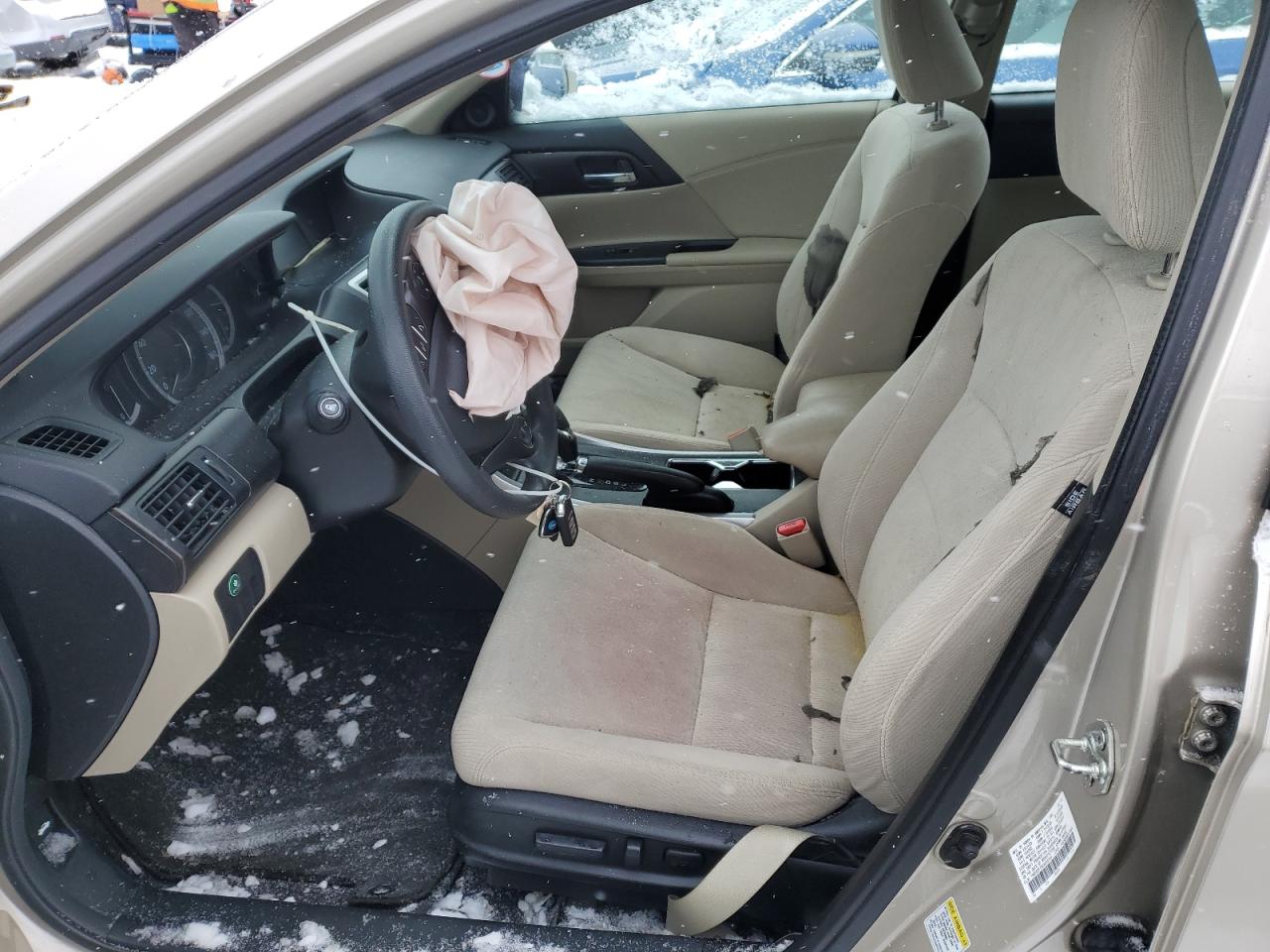2014 Honda Accord VIN 1HGCR2F78EA054393 Copart auction photo, front end damage thumbnail 7