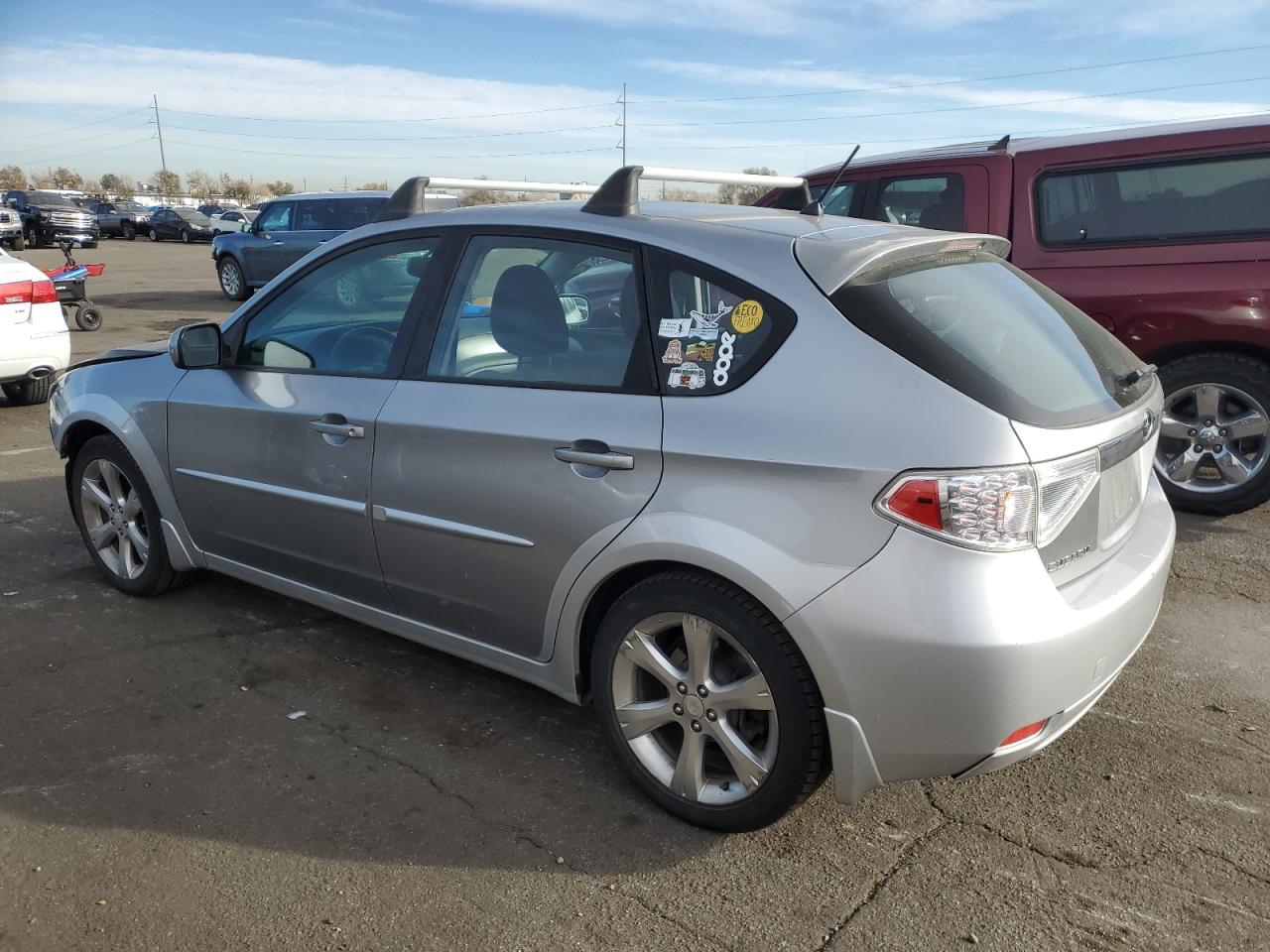 2008 Subaru Impreza VIN JF1GH63638H827133 Copart auction photo, front end damage thumbnail 2