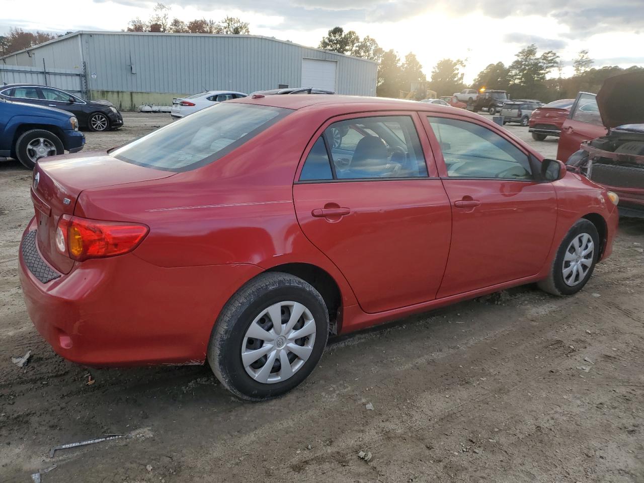 2010 Toyota Corolla VIN 1NXBU4EE8AZ385547 Copart auction photo, rear end / minor dent/scratches damage thumbnail 3