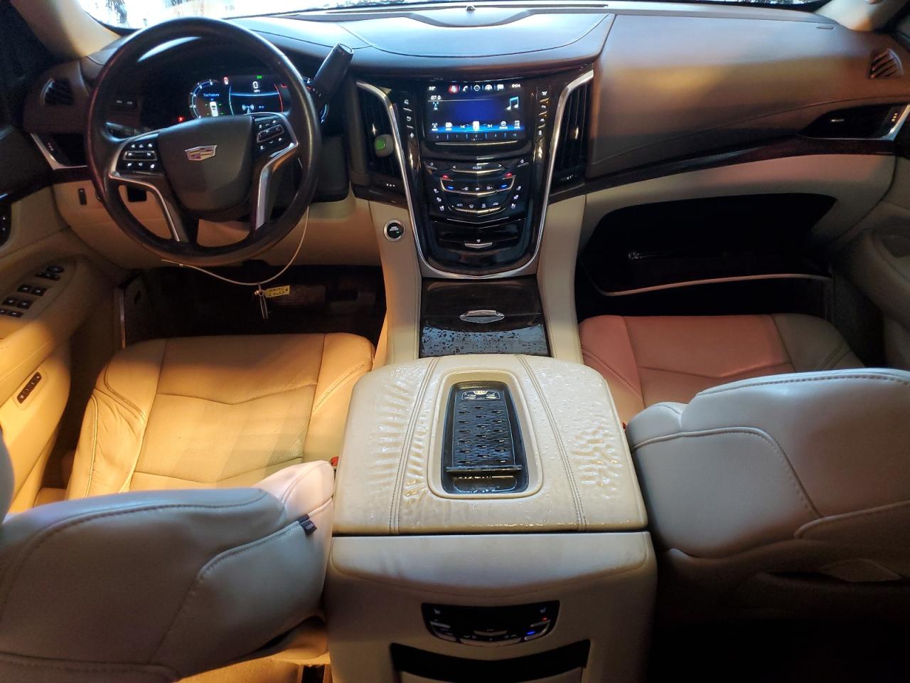 2016 Cadillac Escalade VIN 1GYS3BKJ6GR341050 Copart auction photo, side / undercarriage damage thumbnail 8