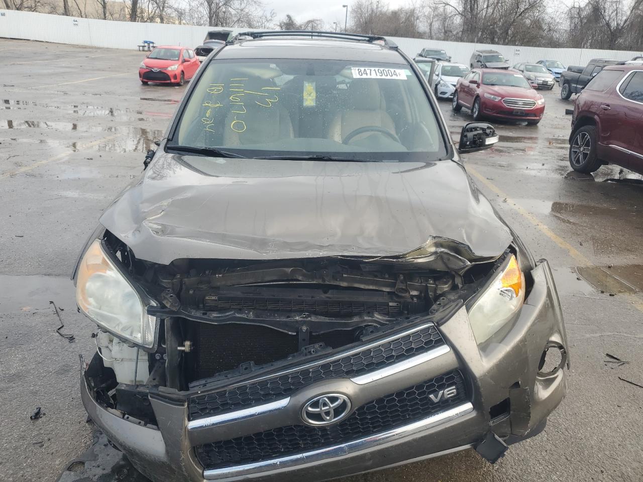 2011 Toyota RAV 4 VIN 2T3DK4DV1BW054186 Copart auction photo, all over damage thumbnail 5