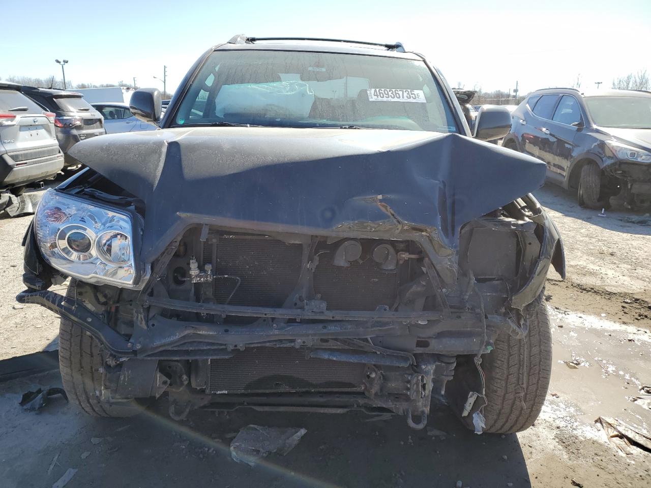 2008 Toyota 4Runner VIN JTEBU17R38K027941 Copart auction photo, front end / minor dent/scratches damage thumbnail 5