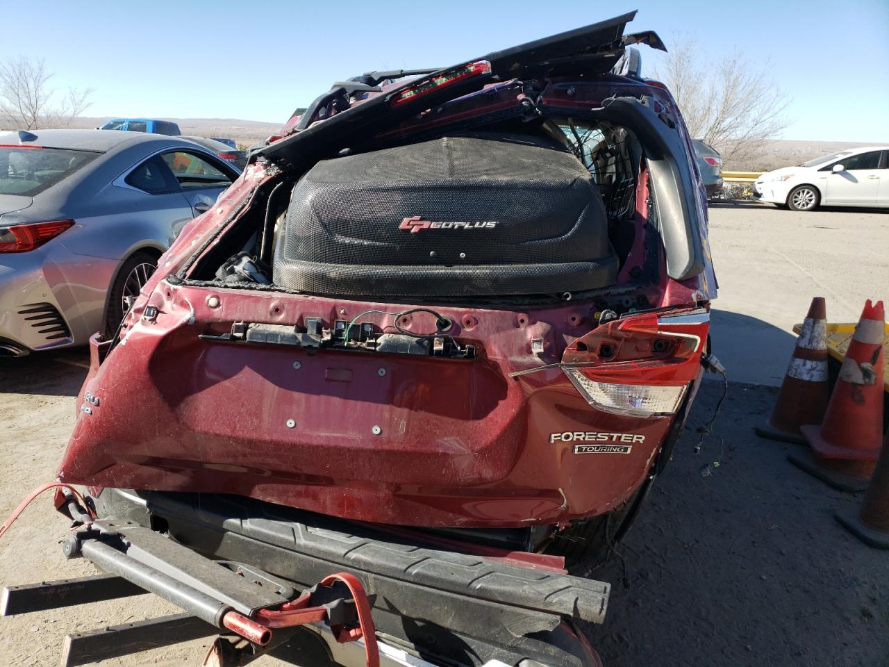2020 Subaru Forester VIN JF2SKAXC0LH433074 Copart auction photo, rollover damage thumbnail 6