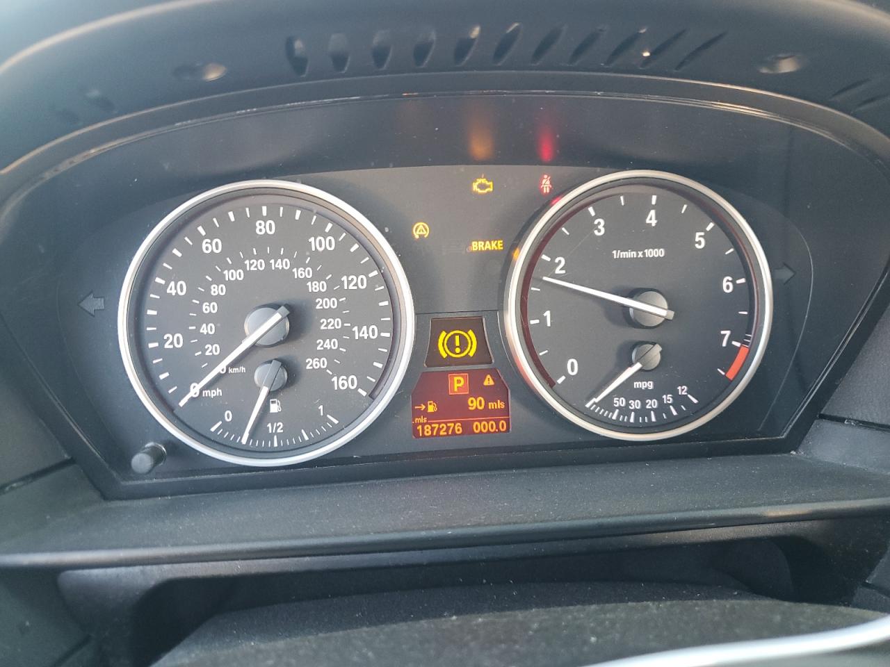 2010 BMW 5er VIN WBANV1C52AC446071 Copart auction photo, all over damage thumbnail 9