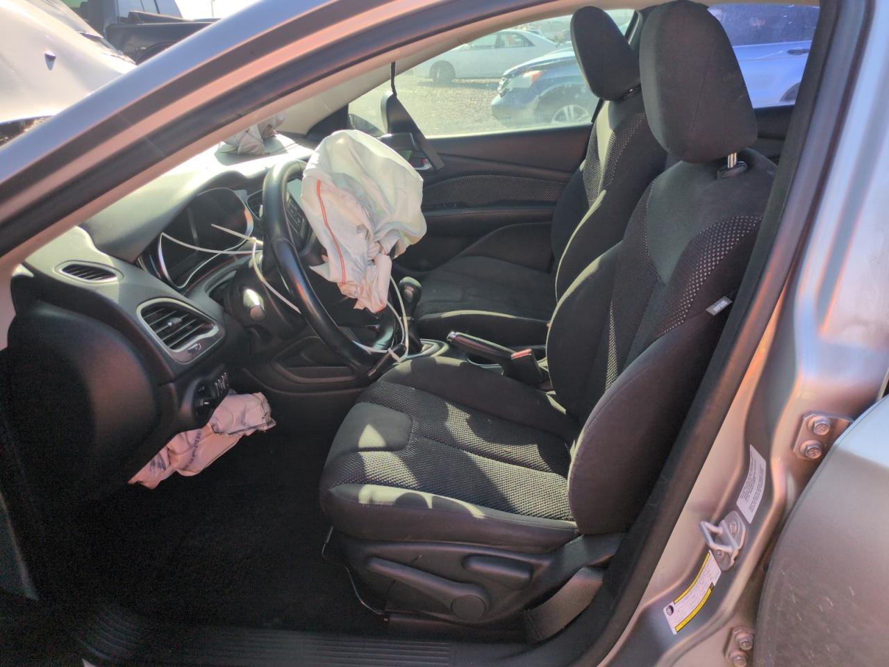 2015 Dodge Dart VIN 1C3CDFDH0FD181658 Copart auction photo, front end damage thumbnail 7