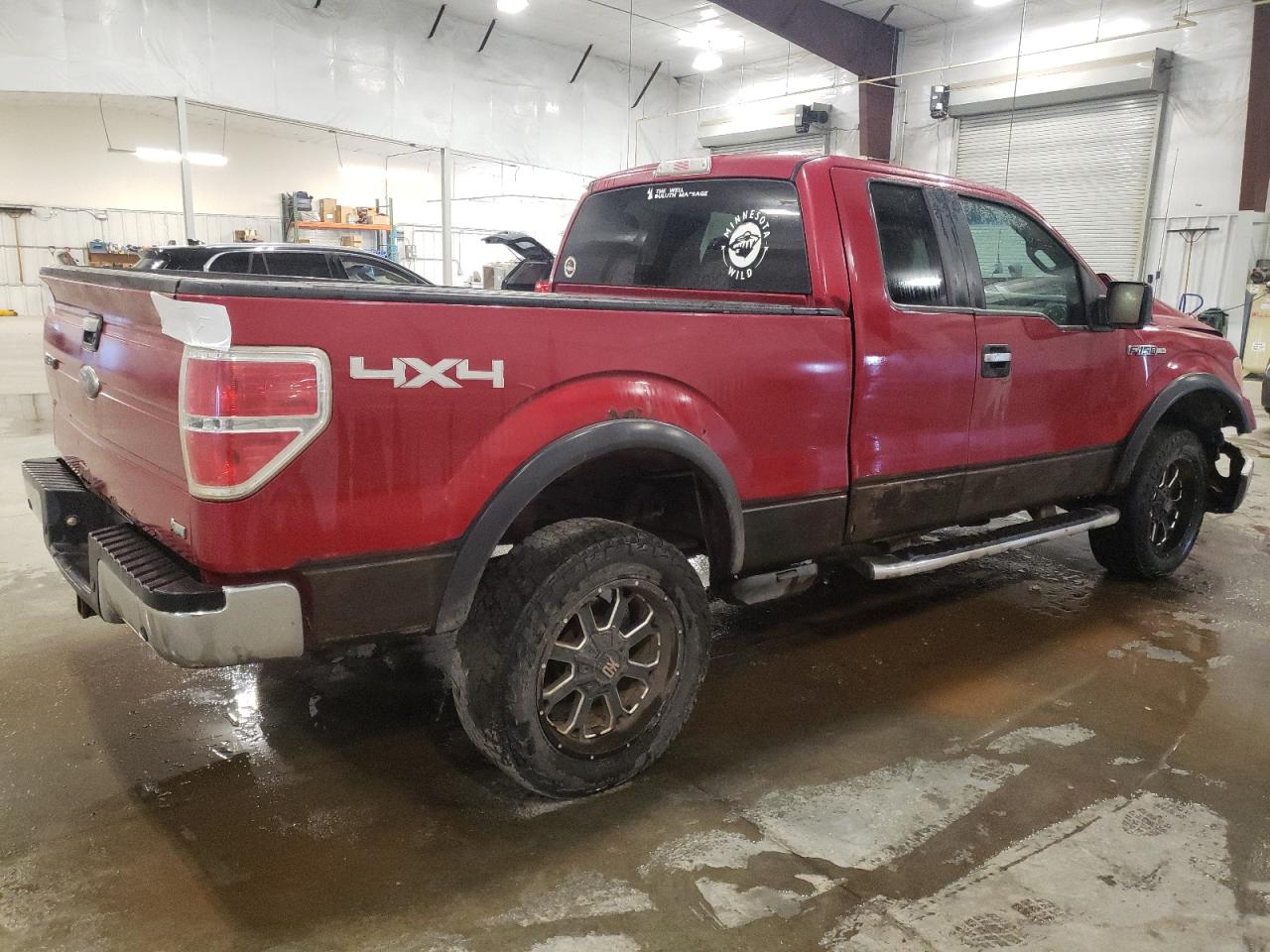 2010 Ford F-150 VIN 1FTFX1EV4AKE10502 Copart auction photo, front end / side damage thumbnail 3