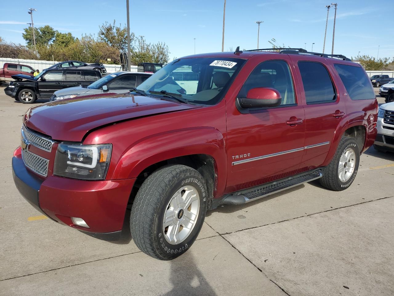 2011 Chevrolet Tahoe VIN 1GNSKBE07BR315424