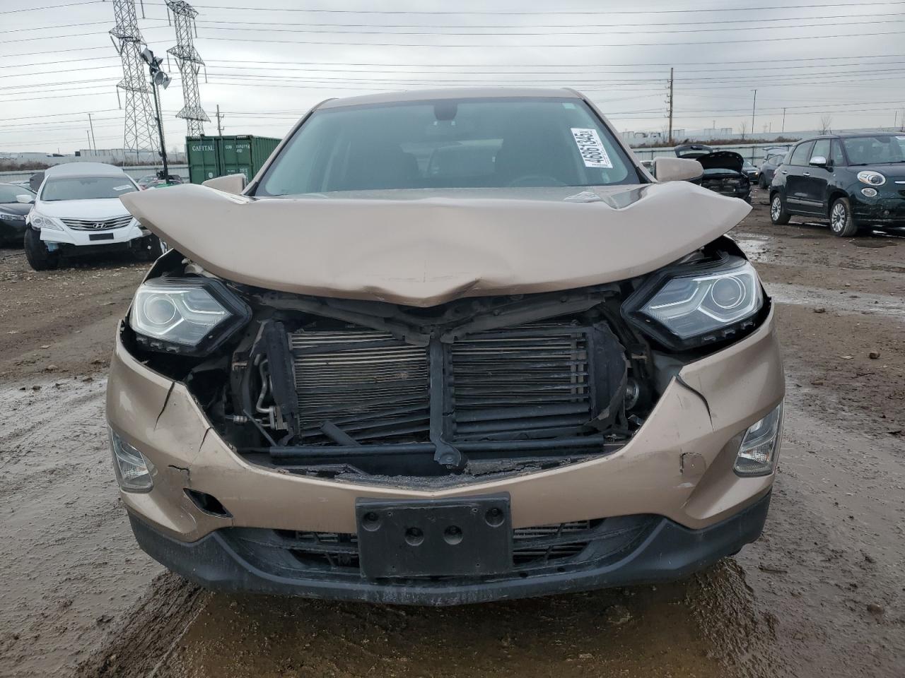 2019 Chevrolet Equinox VIN 2GNAXKEV4K6201613 Copart auction photo, front end / rear end damage thumbnail 5