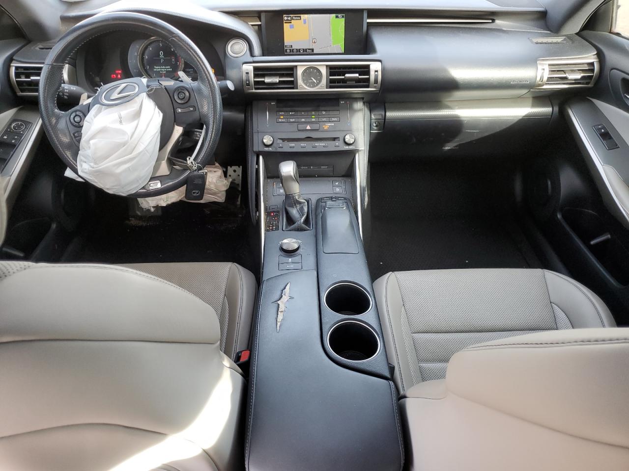2015 Lexus IS VIN JTHBF1D28F5074236 Copart auction photo, front end damage thumbnail 8