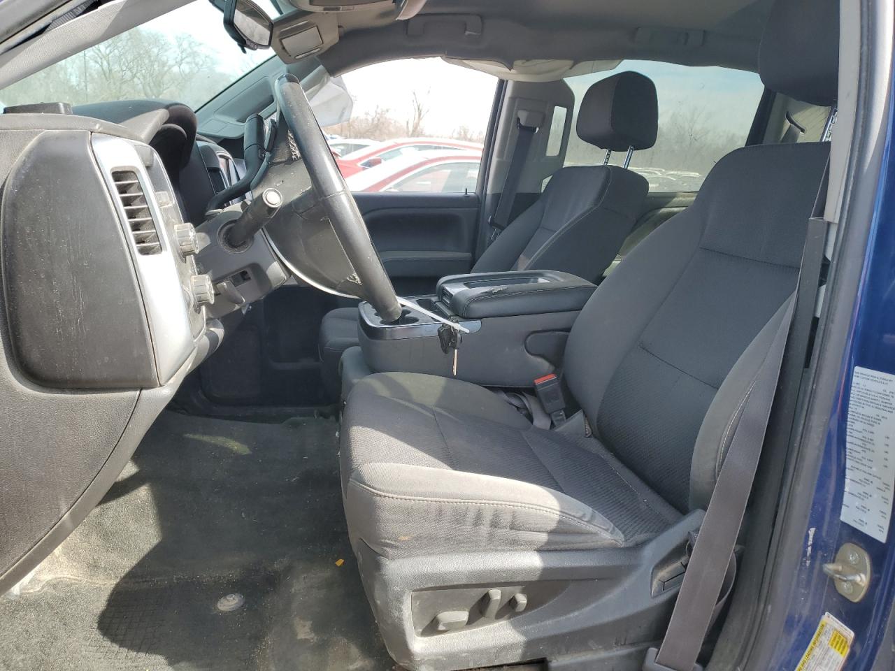2014 Chevrolet Silverado VIN 3GCUKREC9EG284718 Copart auction photo, undercarriage / front end damage thumbnail 7