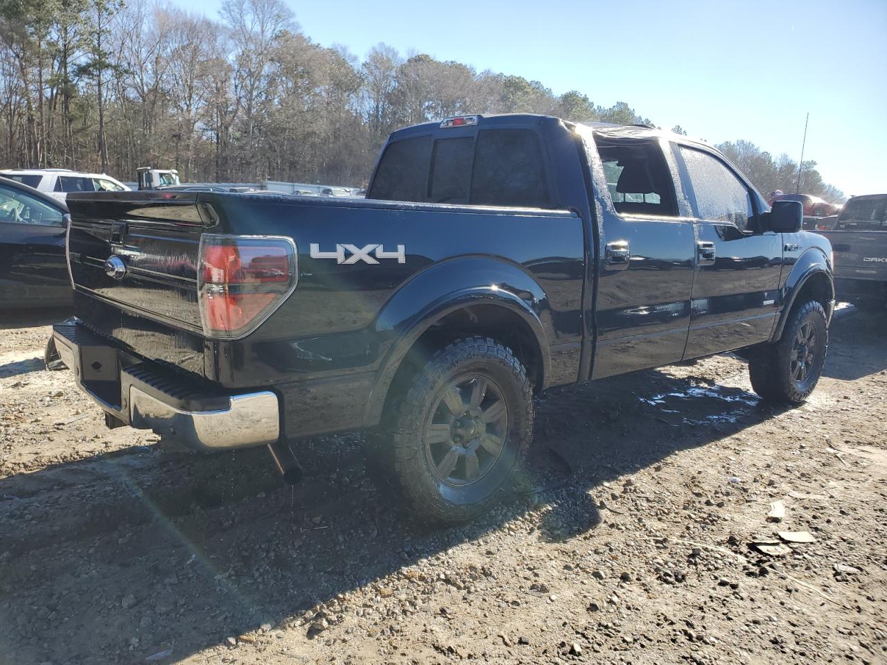2011 Ford F-150 VIN 1FTFW1ET7BFB23795 Copart auction photo, top/roof damage thumbnail 3