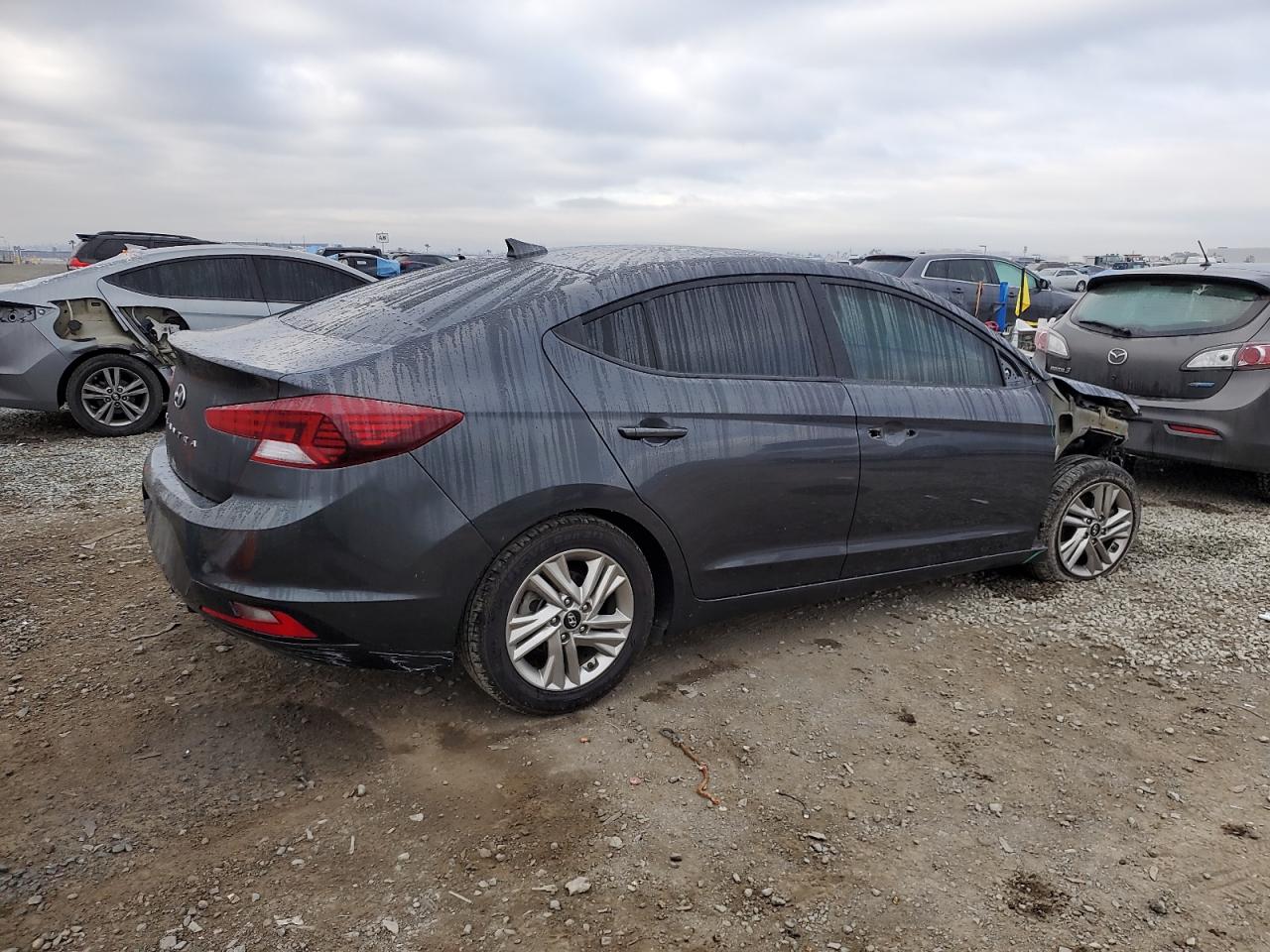 2020 Hyundai Elantra VIN 5NPD84LFXLH571200 Copart auction photo, front end damage thumbnail 3