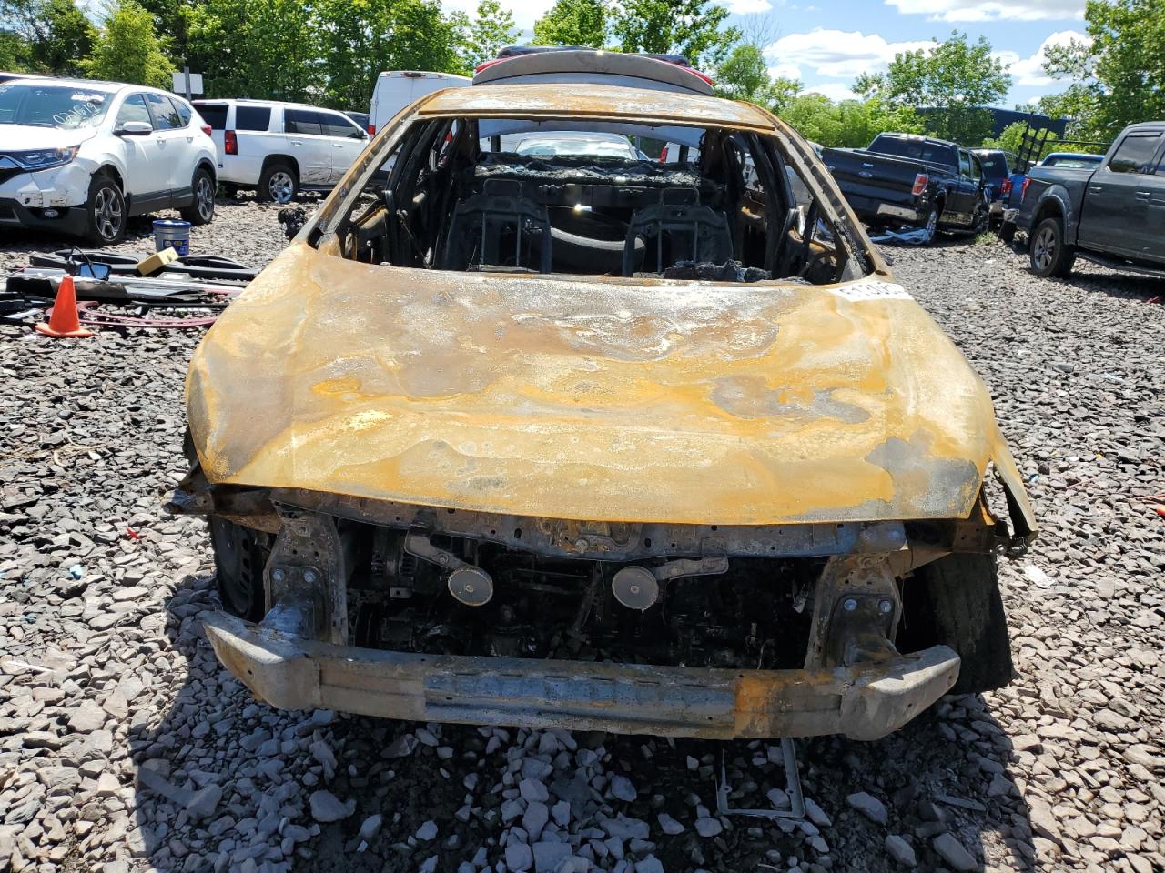 2015 Hyundai Sonata VIN 5NPE24AF9FH236247 Copart auction photo, burn damage thumbnail 5