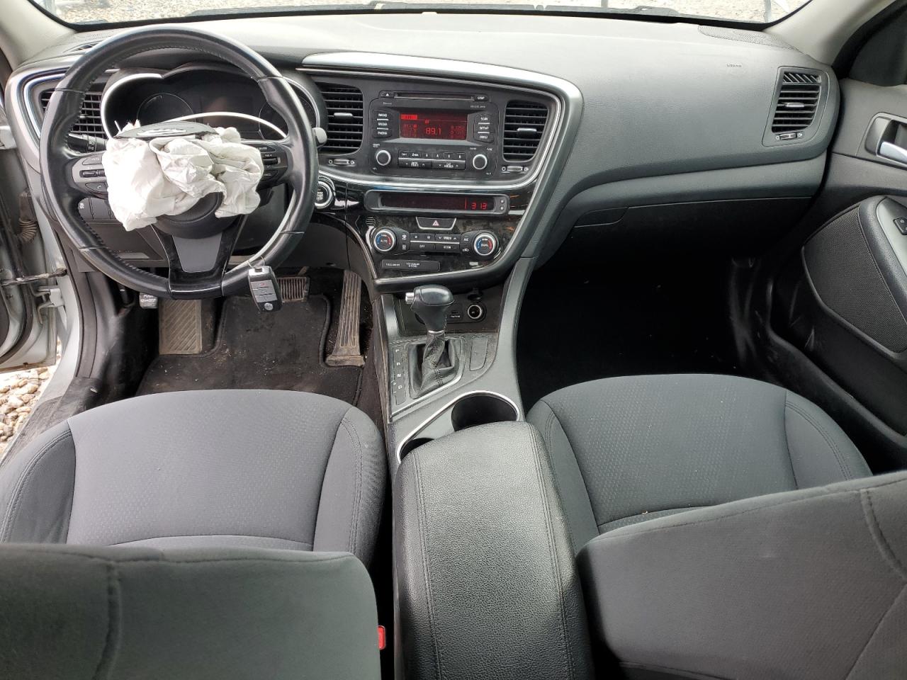 2015 KIA Optima VIN KNAGM4AD3F5081127 Copart auction photo, front end damage thumbnail 8