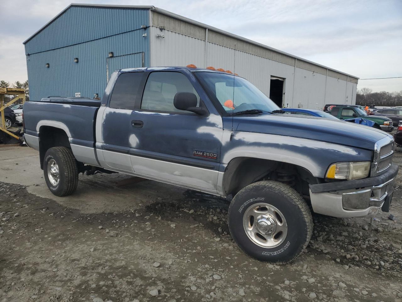 2001 Dodge RAM VIN 3B7KF23631G744949 Copart auction photo, side / front end damage thumbnail 4