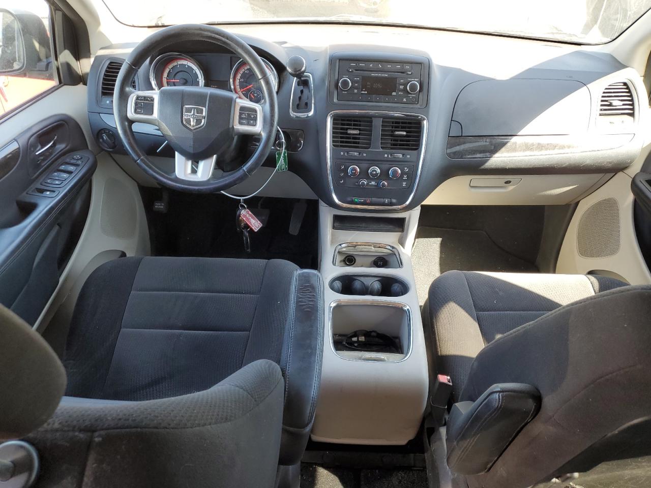 2012 Dodge Caravan VIN 2C4RDGCGXCR268092 Copart auction photo, all over / stripped damage thumbnail 8
