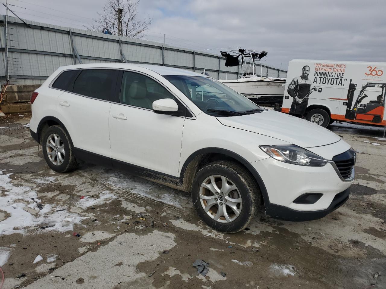 2013 Mazda CX-9 VIN JM3TB2CA3D0420937 Copart auction photo, normal wear / minor dent/scratches damage thumbnail 4