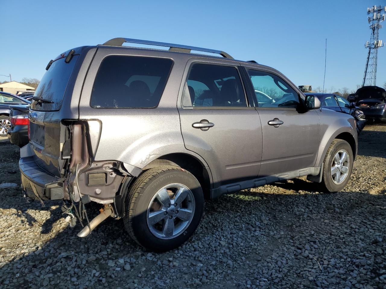 2009 Ford Escape VIN 1FMCU04779KD14802 Copart auction photo, rear end damage thumbnail 3