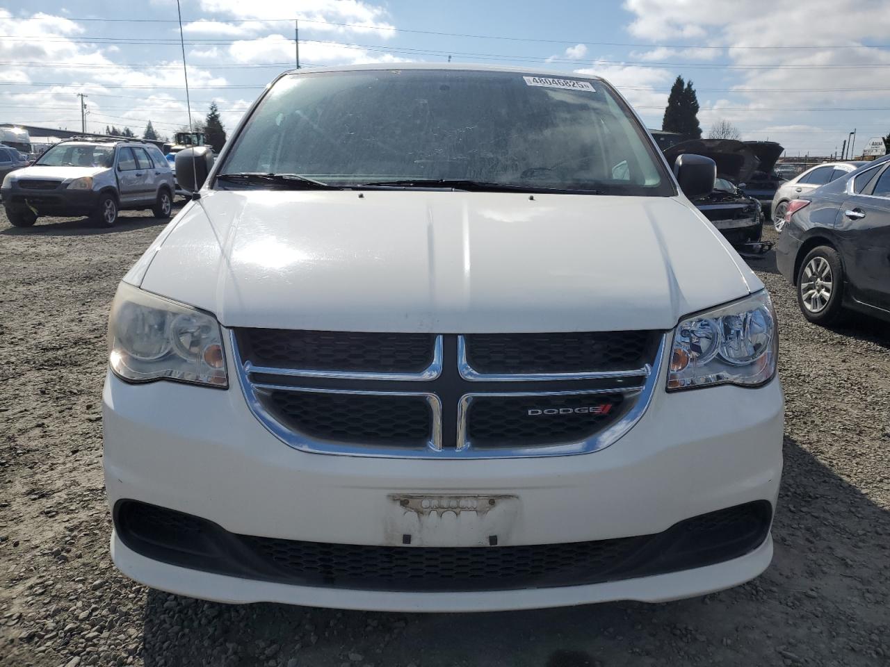 2013 Dodge Caravan VIN 2C4RDGBG3DR567345 Copart auction photo, rear end damage thumbnail 5