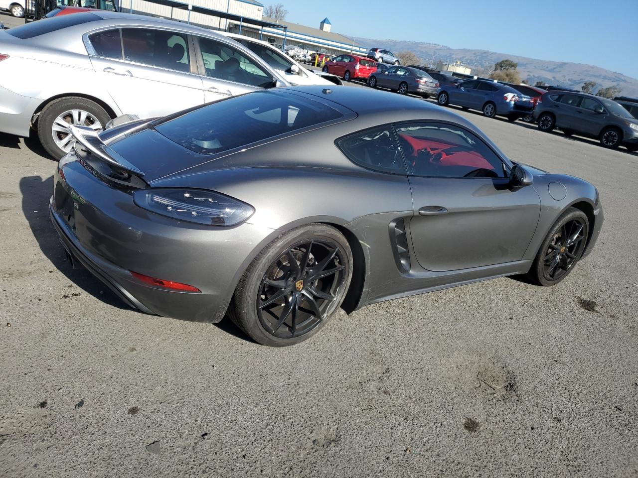 2019 Porsche Cayman VIN WP0AA2A86KS260511 Copart auction photo, mechanical / all over damage thumbnail 3
