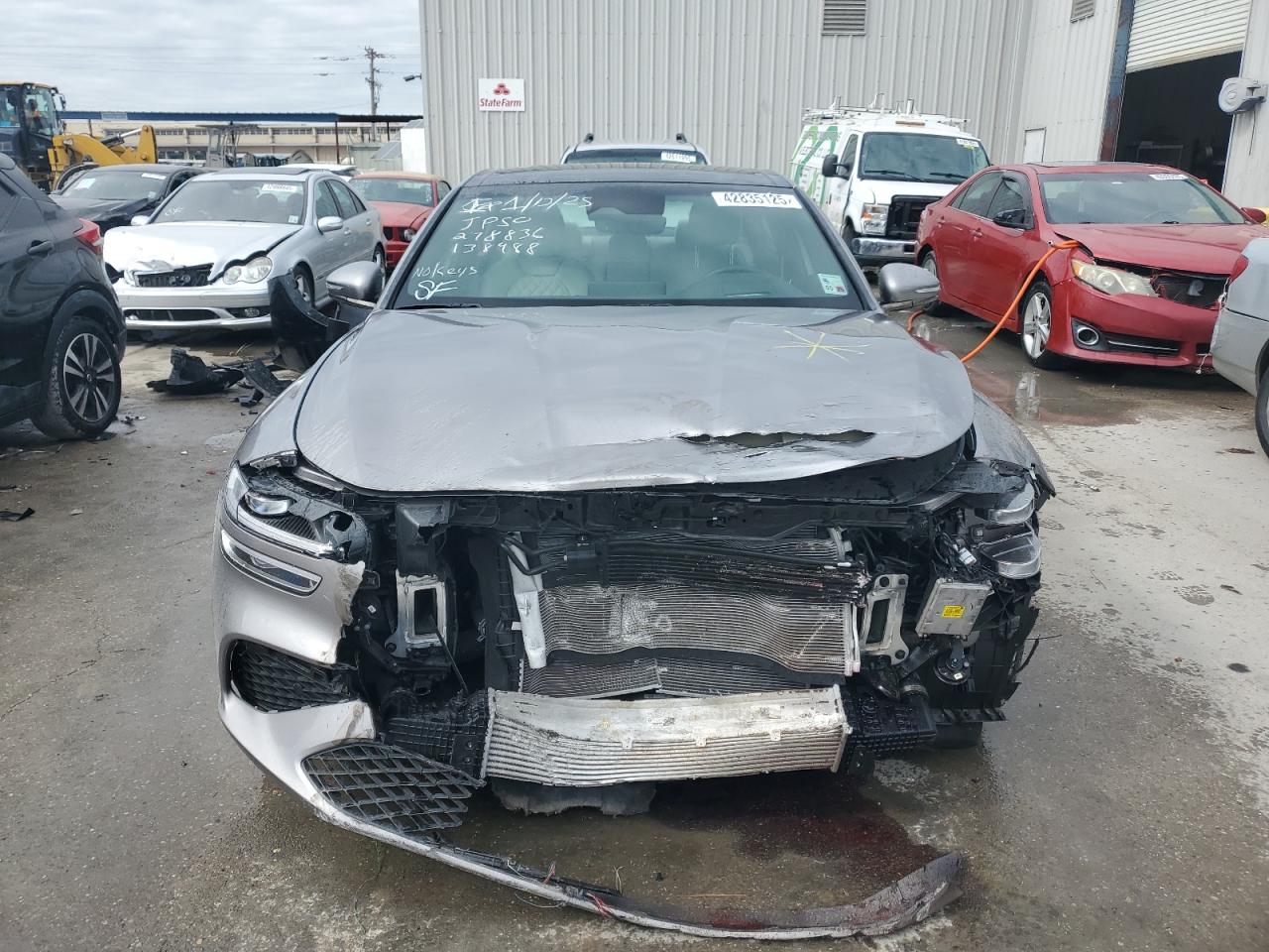 2024 Genesis G70 VIN KMTG54SE8RU138988 Copart auction photo, front end damage thumbnail 5