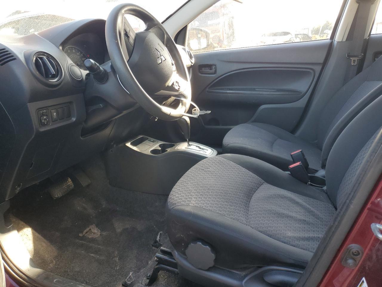 2020 Mitsubishi Mirage VIN ML32A3HJ9LH005985 Copart auction photo, front end damage thumbnail 7