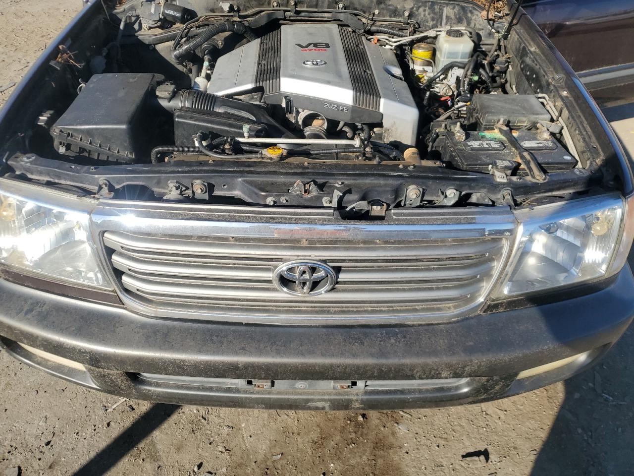 2003 Toyota Land Cruiser VIN JTEHT05J732050460 Copart auction photo, mechanical / minor dent/scratches damage thumbnail 12
