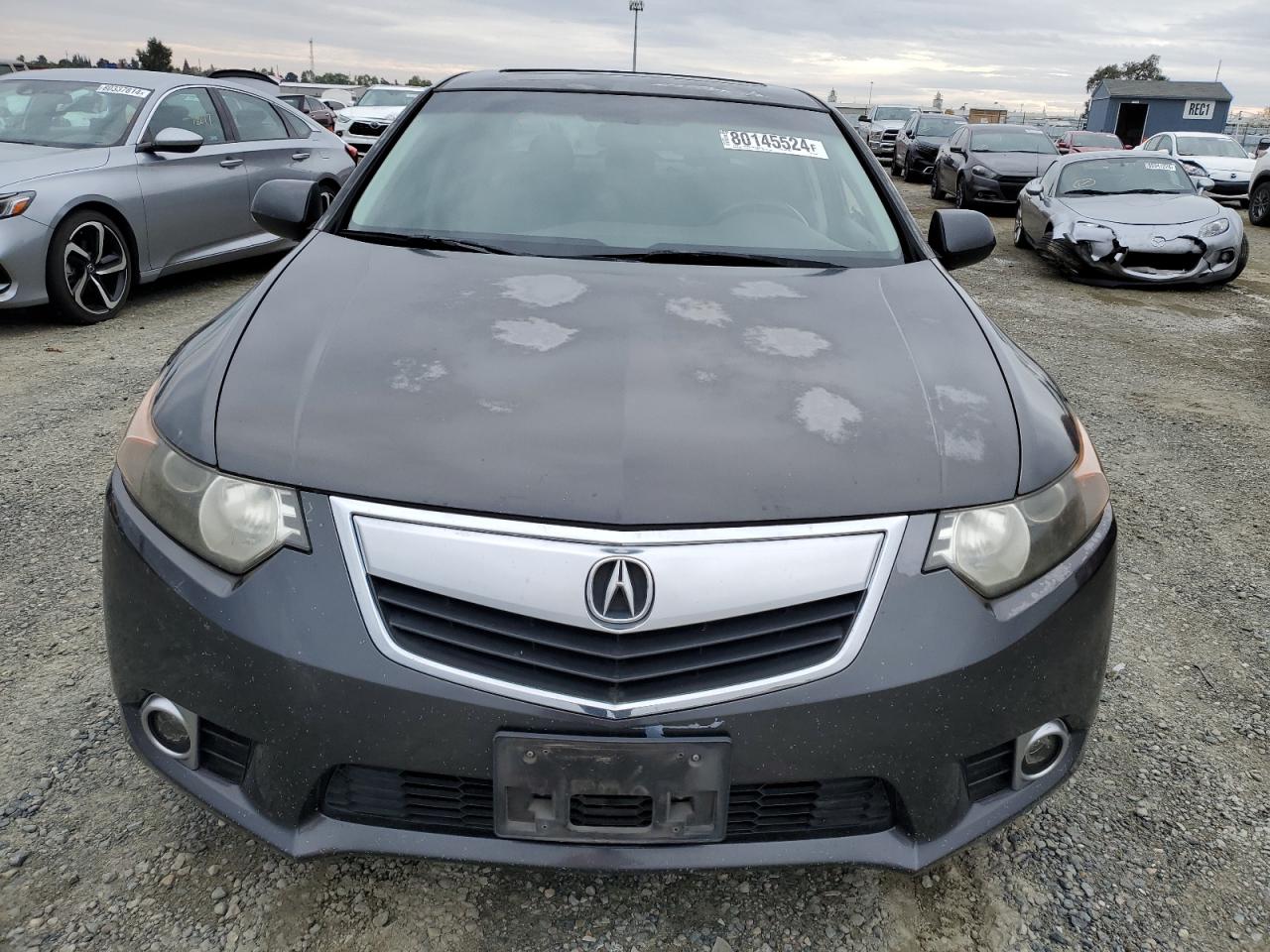 2012 Acura TSX VIN JH4CU2F60CC004026 Copart auction photo, side / rear end damage thumbnail 5