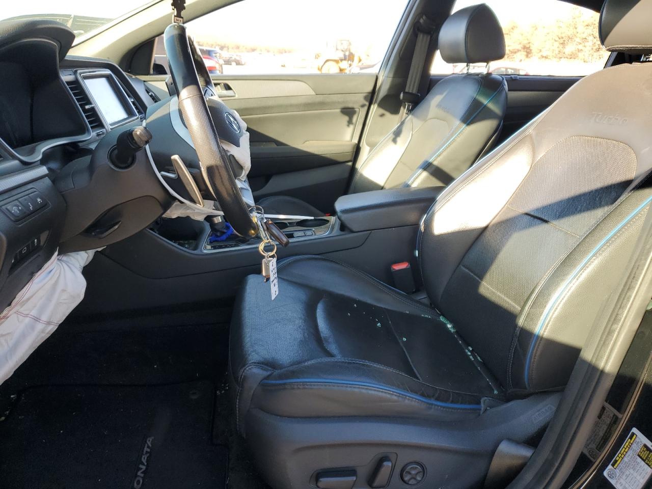 2018 Hyundai Sonata VIN 5NPE34AB4JH727859 Copart auction photo, side / rear end damage thumbnail 7
