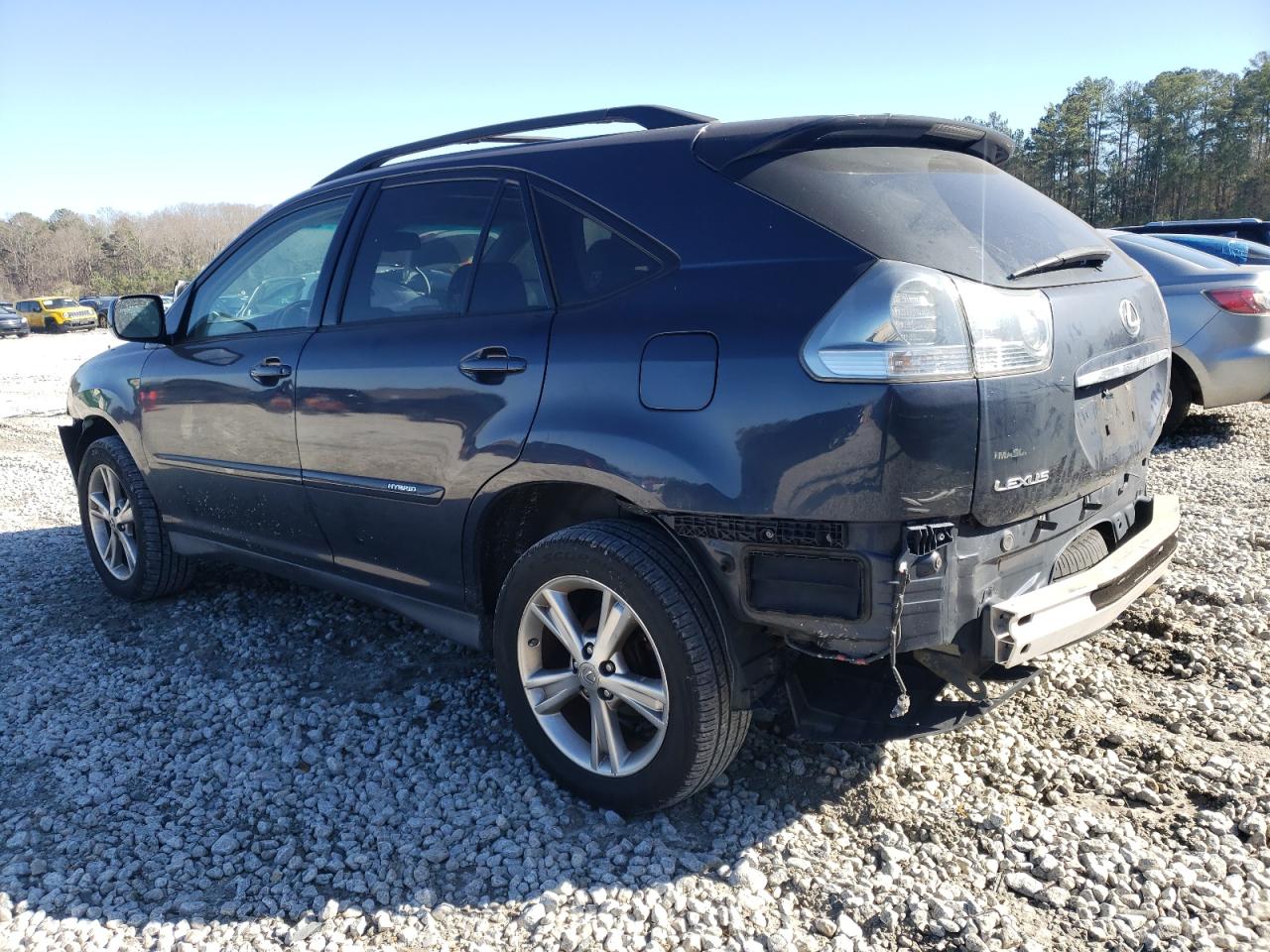 2007 Lexus RX VIN JTJHW31U472023779 Copart auction photo, front end / rear end damage thumbnail 2