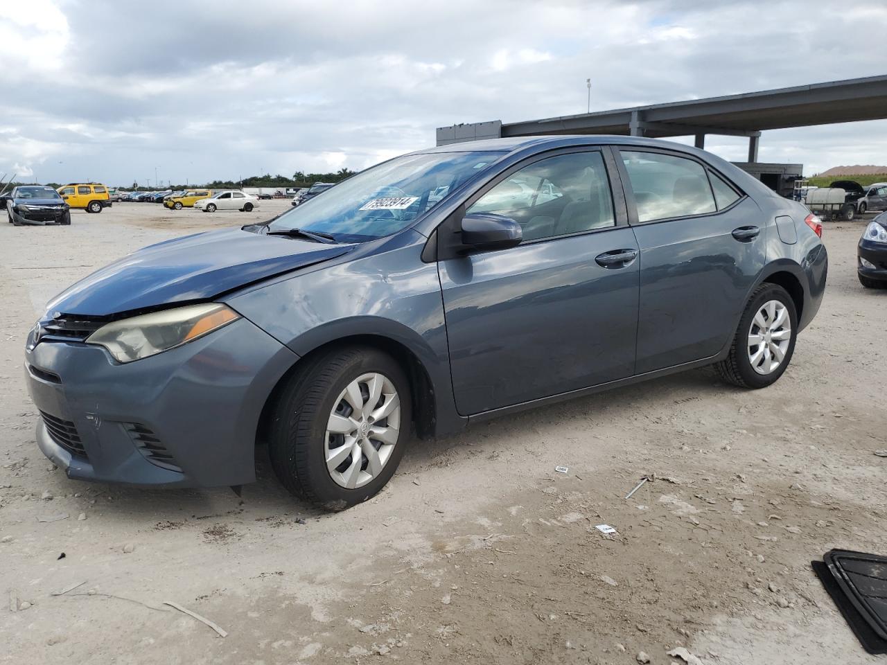 2015 Toyota Corolla VIN 2T1BURHE6FC349132