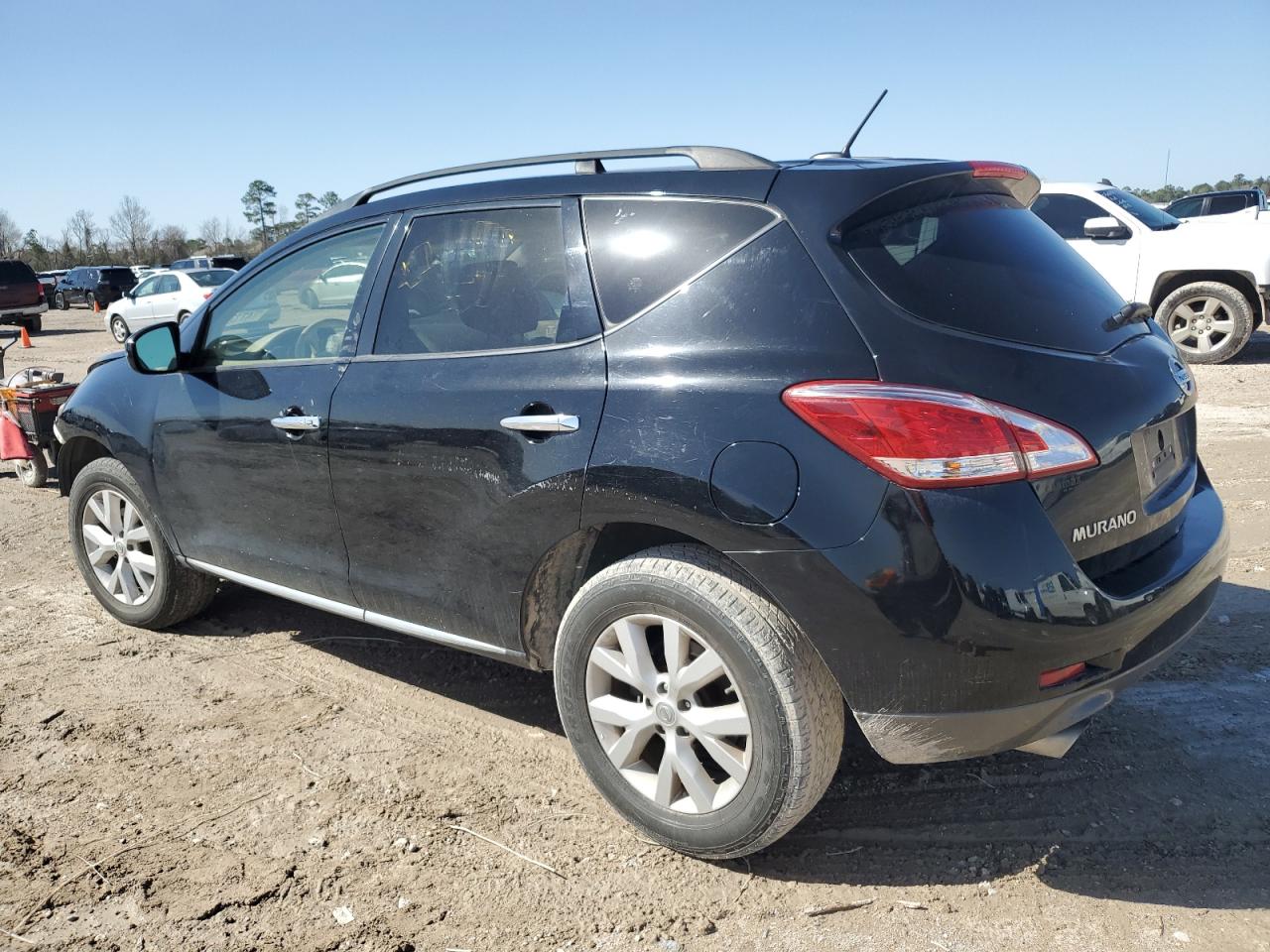 2014 Nissan Murano VIN JN8AZ1MU5EW411870 Copart auction photo, front end / minor dent/scratches damage thumbnail 2