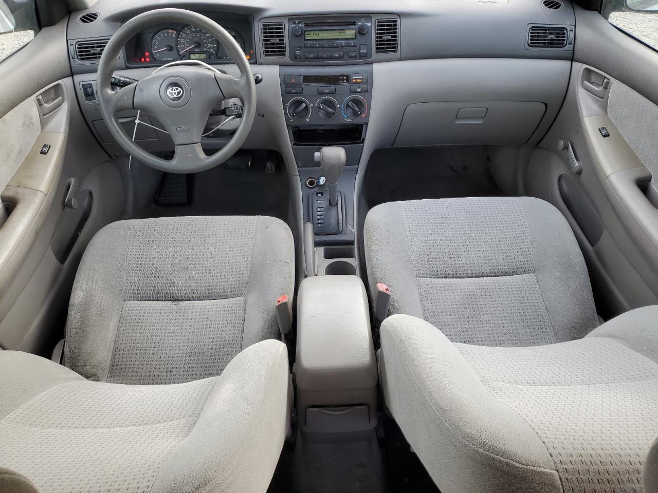 2007 Toyota Corolla VIN JTDBR32E870106912 Copart auction photo, front end / side damage thumbnail 8
