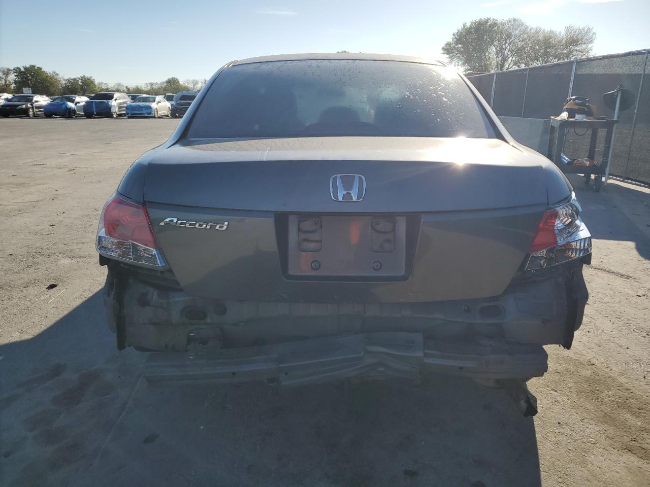 2010 Honda Accord VIN 1HGCP2F37AA127587 Copart auction photo, rear end / front end damage thumbnail 6
