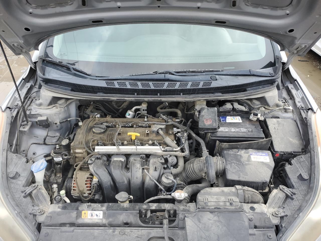 2013 Hyundai Elantra VIN KMHDH4AE5DU977480 Copart auction photo, normal wear damage thumbnail 11