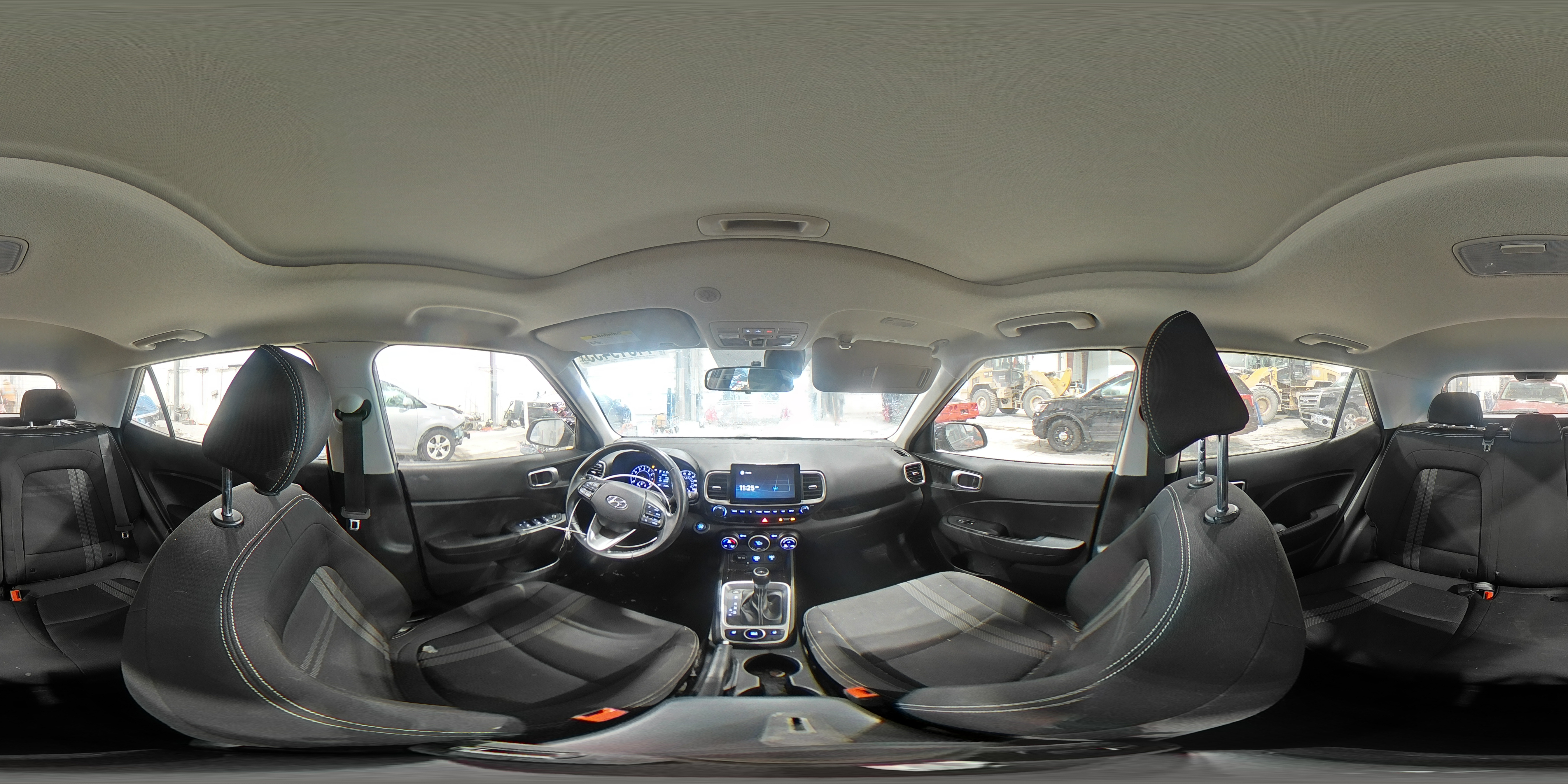 2021 Hyundai Venue VIN KMHRC8A32MU105879 Copart auction photo, front end / side damage thumbnail 14