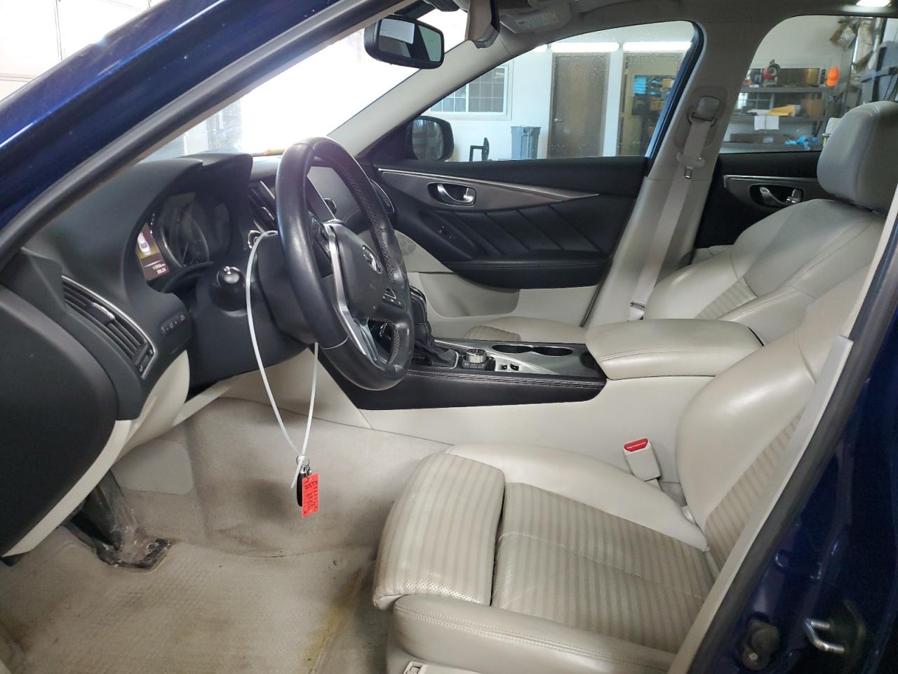 2018 Infiniti Q50 VIN JN1EV7AR8JM432894 Copart auction photo, side / undercarriage damage thumbnail 7
